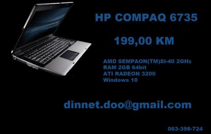 HP COMPAQ 6735 Laptop